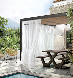 Wind Stoffe Köln für Gardinen  